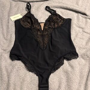 Black Lace Bodysuit